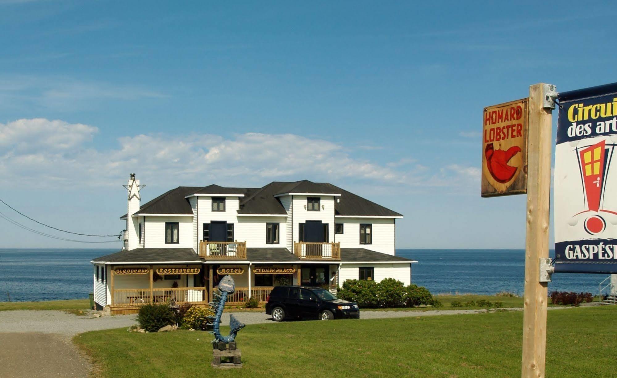 Restaurant-Motel L'Etoile Du Nord Pointe a la Fregate Eksteriør bilde