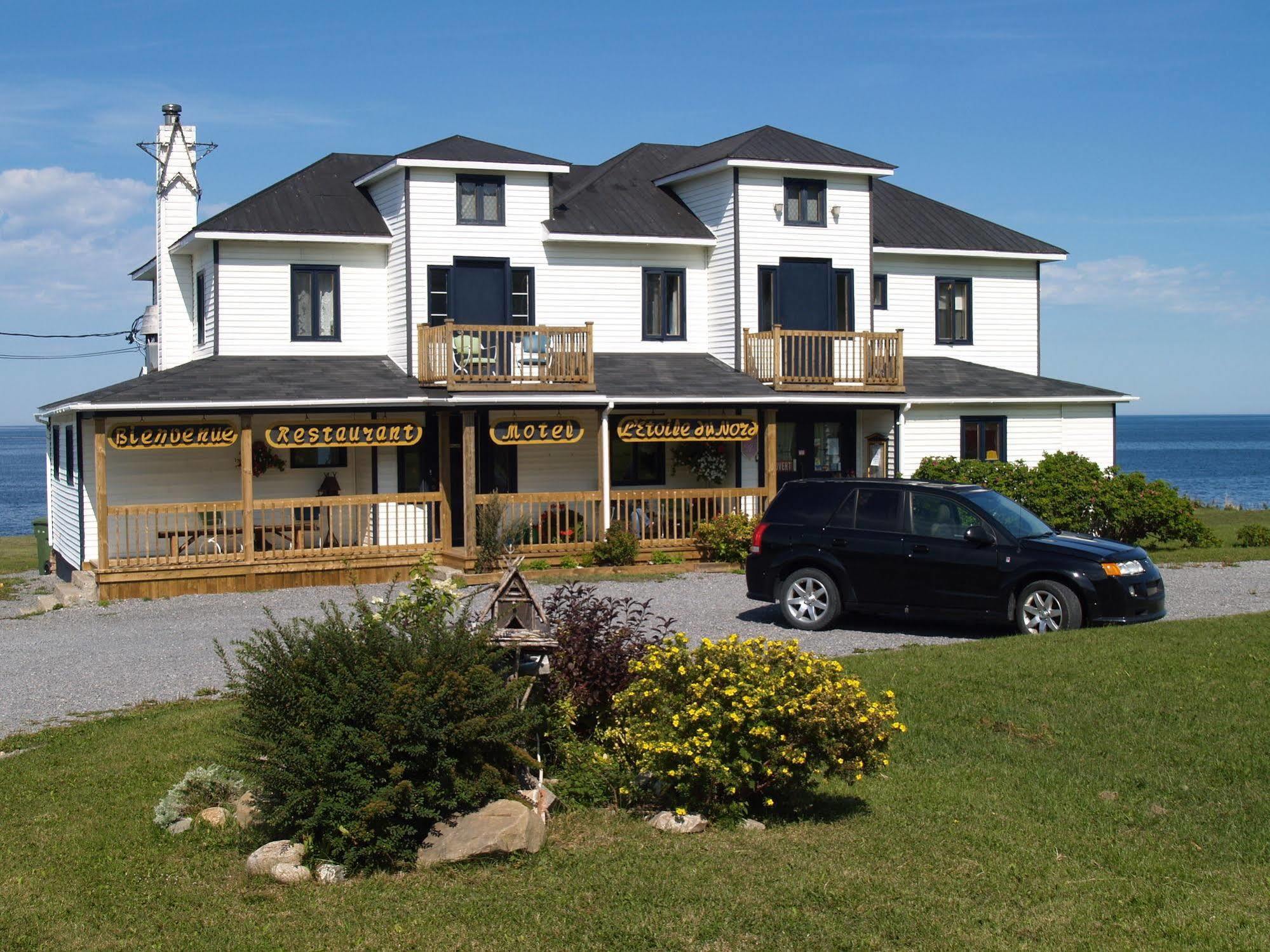 Restaurant-Motel L'Etoile Du Nord Pointe a la Fregate Eksteriør bilde